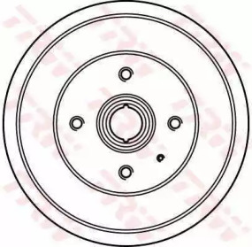 Тормозный барабан (TRW: DB4247)
