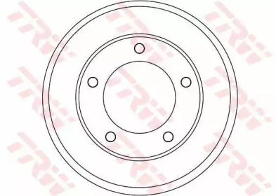 Тормозный барабан (TRW: DB4316)