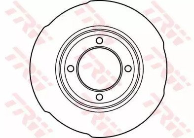 Тормозной диск (TRW: DF1665)