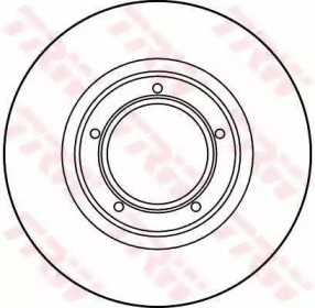 Тормозной диск (TRW: DF1667)
