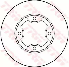 Тормозной диск (TRW: DF1947)