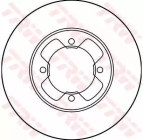 Тормозной диск (TRW: DF1951)