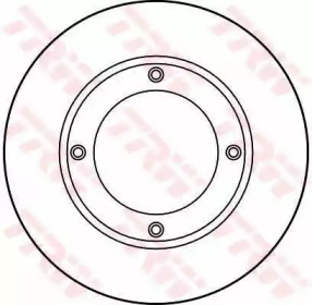 Тормозной диск (TRW: DF1971)