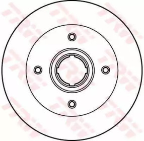 Тормозной диск (TRW: DF1985)