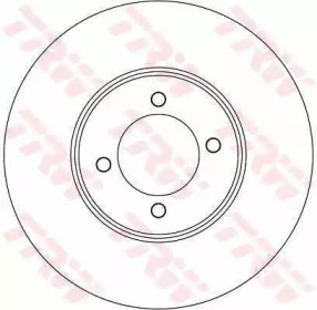 Тормозной диск (TRW: DF4139)