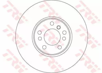 Тормозной диск (TRW: DF4187)