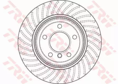 Тормозной диск (TRW: DF4296)