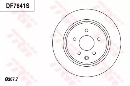 Тормозной диск (TRW: DF7641)