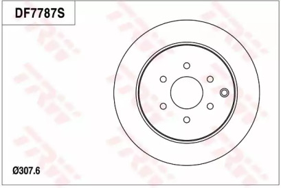 Тормозной диск (TRW: DF7787)