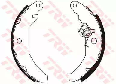 Комлект тормозных накладок (TRW: GS6179)