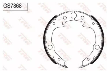 Комлект тормозных накладок (TRW: GS7868)