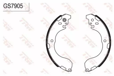 Комлект тормозных накладок (TRW: GS7905)