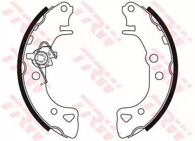 Комлект тормозных накладок (TRW: GS8271)