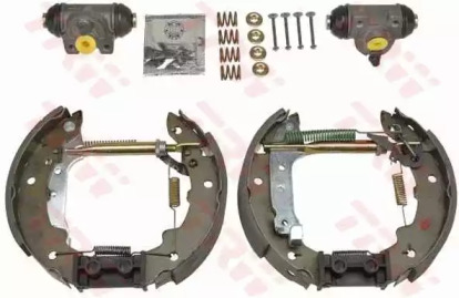 Комлект тормозных накладок (TRW: GSK1035)