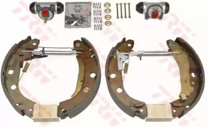 Комлект тормозных накладок (TRW: GSK1072)