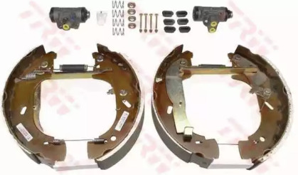 Комлект тормозных накладок (TRW: GSK1073)