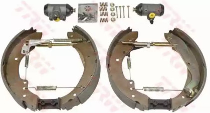Комлект тормозных накладок (TRW: GSK1146)