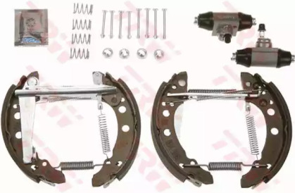 Комлект тормозных накладок (TRW: GSK1507)