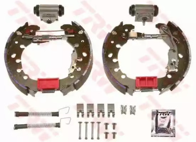 Комлект тормозных накладок (TRW: GSK1627)