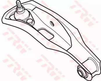 Рычаг независимой подвески колеса (TRW: JTC315)