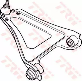 Рычаг независимой подвески колеса (TRW: JTC316)