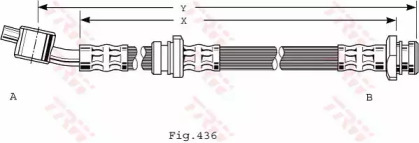 Шлангопровод (TRW: PHD480)