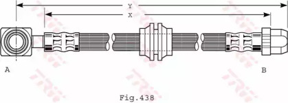 Шлангопровод (TRW: PHD485)