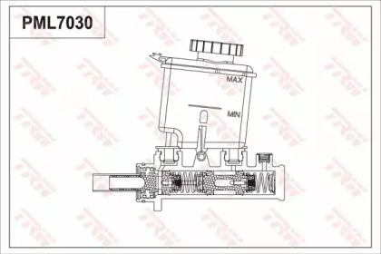 Цилиндр (TRW: PML7030)