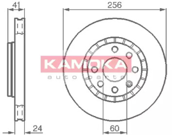 Тормозной диск (KAMOKA: 103412)