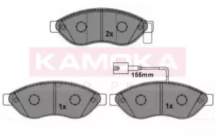 Комплект тормозных колодок (KAMOKA: JQ101100)