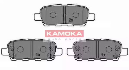 Комплект тормозных колодок (KAMOKA: JQ101101)