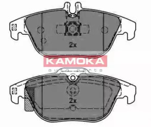 Комплект тормозных колодок (KAMOKA: JQ101117)