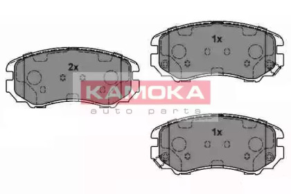 Комплект тормозных колодок (KAMOKA: JQ101142)