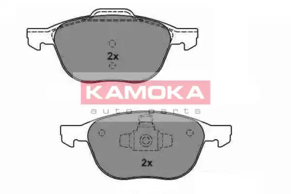 Комплект тормозных колодок (KAMOKA: JQ101143)