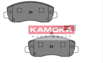 Комплект тормозных колодок (KAMOKA: JQ101145)