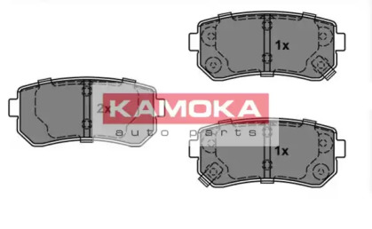 Комплект тормозных колодок (KAMOKA: JQ101146)