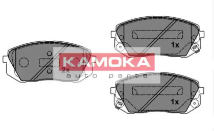 Комплект тормозных колодок (KAMOKA: JQ101149)