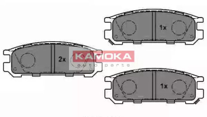 Комплект тормозных колодок (KAMOKA: JQ1011580)