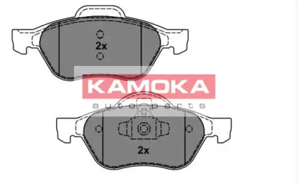 Комплект тормозных колодок (KAMOKA: JQ101162)