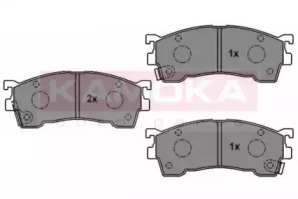 Комплект тормозных колодок (KAMOKA: JQ1011900)