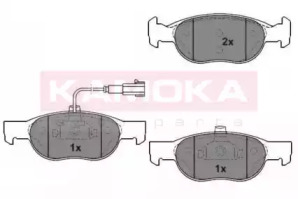 Комплект тормозных колодок (KAMOKA: JQ1012080)