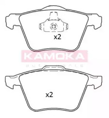 Комплект тормозных колодок (KAMOKA: JQ101217)