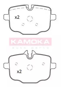 Комплект тормозных колодок (KAMOKA: JQ101240)