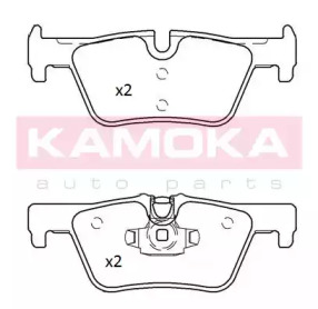 Комплект тормозных колодок (KAMOKA: JQ101246)