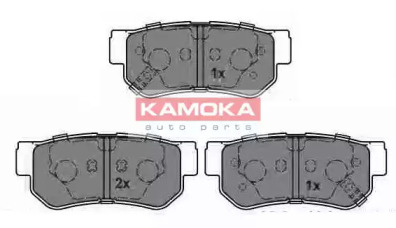 Комплект тормозных колодок (KAMOKA: JQ1013212)