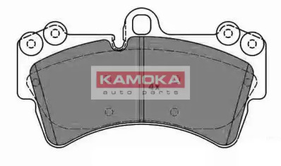 Комплект тормозных колодок (KAMOKA: JQ1013252)