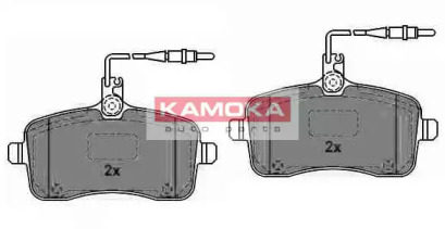 Комплект тормозных колодок (KAMOKA: JQ1013450)