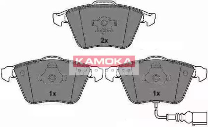 Комплект тормозных колодок (KAMOKA: JQ1013530)