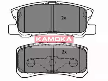 Комплект тормозных колодок (KAMOKA: JQ1013678)