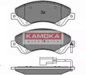 Комплект тормозных колодок (KAMOKA: JQ1013858)